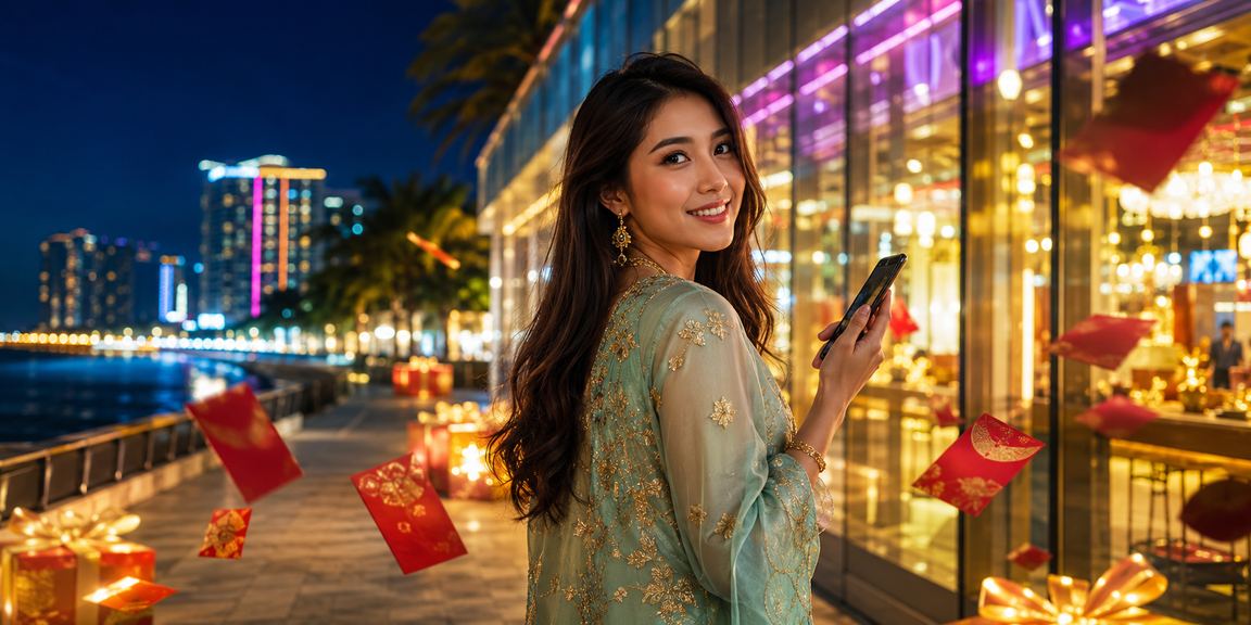 Sambutan Hari Raya dengan loteri dan cabutan bertuah khas perayaan di Malaysia